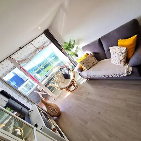 Duplex Deluxe Playa Vistas Al Mar Terraza & Piscina Foz