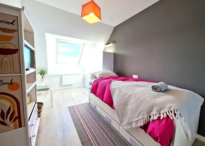 Duplex Deluxe Playa Vistas Al Mar Terraza & Piscina Foz